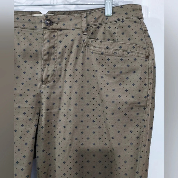 Orvis Olive Green w/ Black Printed Pants in Size 16 - Picture 3 of 11